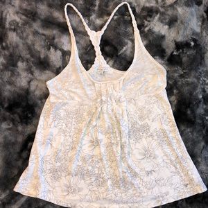 American Eagle Floral Tank Top